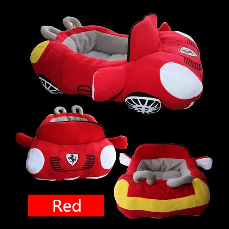 buy Cool Car Bed Pet Dog Bed Fashion Car Shape Soft Material Durable Nest Dog Cat House Warm Cushion for Teddy Kennels Fast Shipping