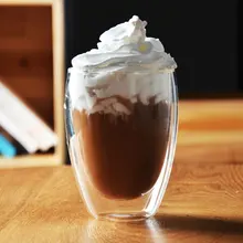 Превосходпревосходная двухслойная вакуумная кружка для кофе с защитой от ожогов, фруктовый чай, пивная стеклянная чашка, стакан для завтрака овововововянка, молоко кофейкафе, поздняя капкапкапучучучучучино