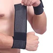 Хлопковая эластичная повязка для запястья рук тренажерный спортивный браслет поддержка запястья