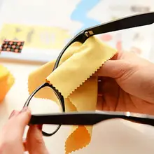 10 шт. салфетка из микрофибры для очистки очков объектив для очков камера для очистки бытовых аксессуаров 130x130 мм салфетки для камеры(China)