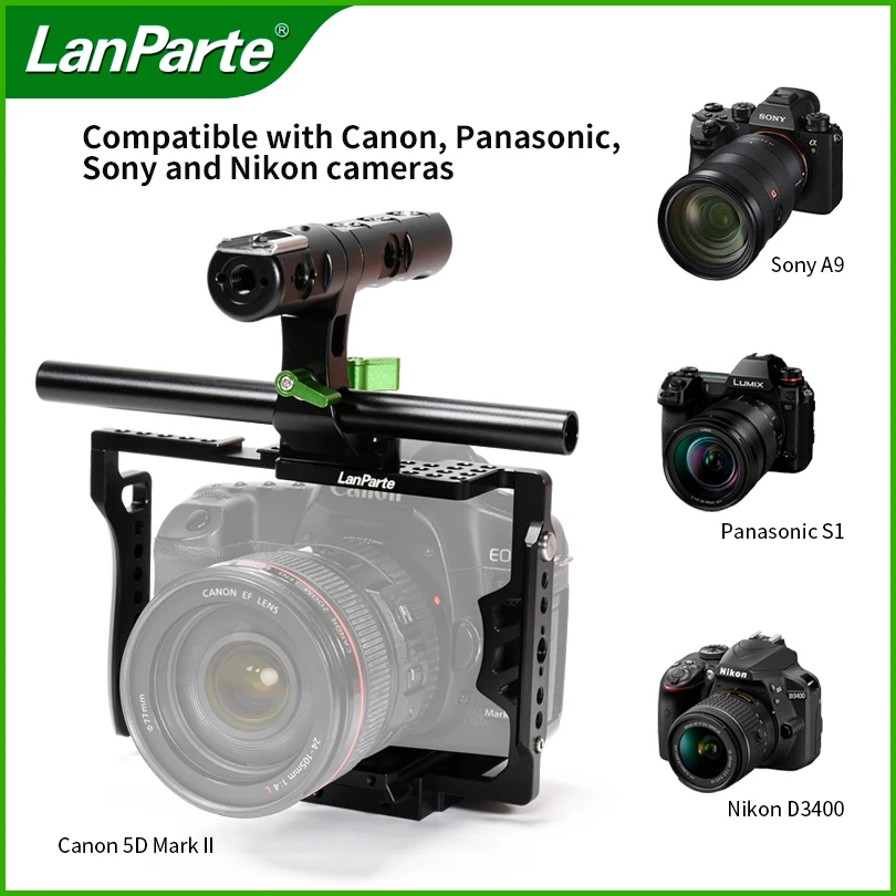Lanparte universal camera cage for miroless camera