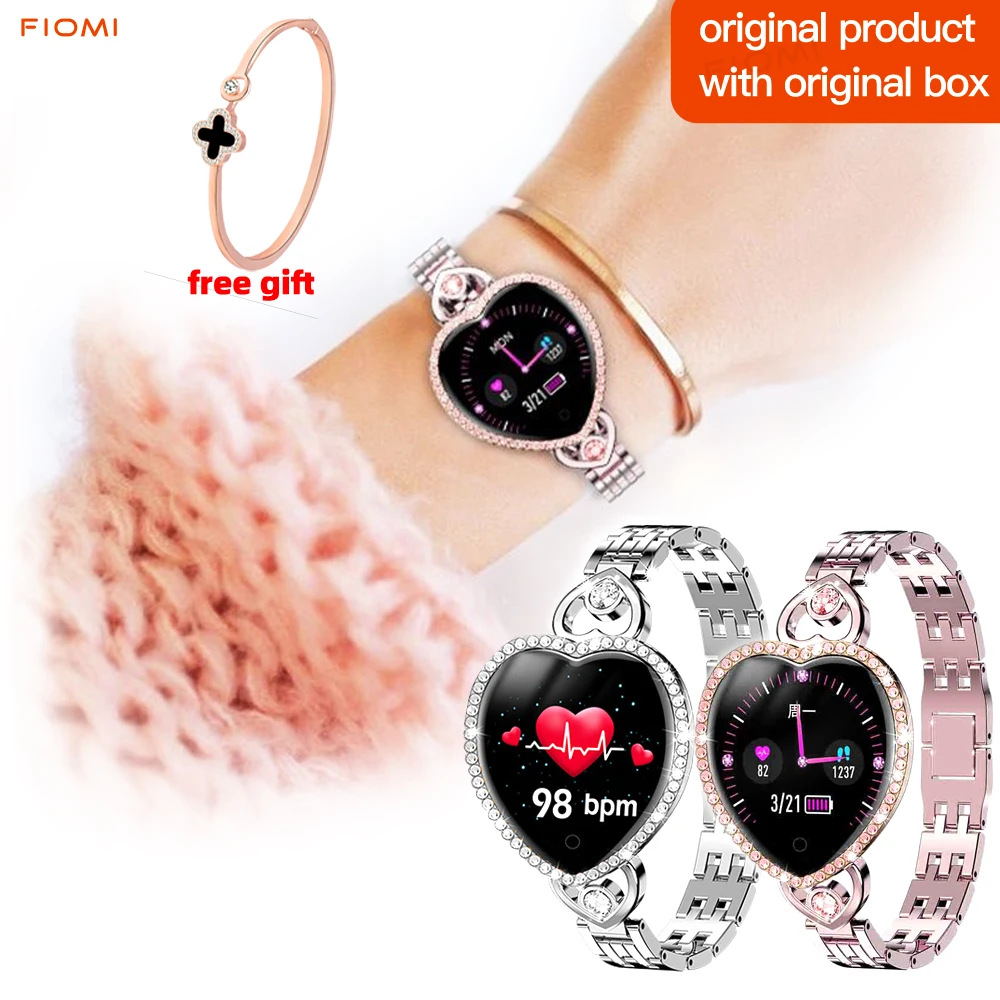 Women Fashion Smart Watch T52s touch Love type Sport Watches Heart Rate Monitor Wristband Fitness Pedometer Clock Bracelet | Электроника