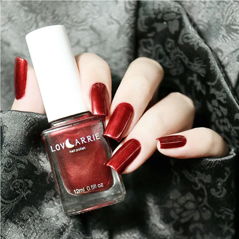29 Nail Polish Новинка LOVCARRIE Блестящий голографический лак для ногтей обычный лак для ногтей 12 мл матовый Блестящий лак для ногтей 30 цветов - Цвет: 29 Nail Polish
