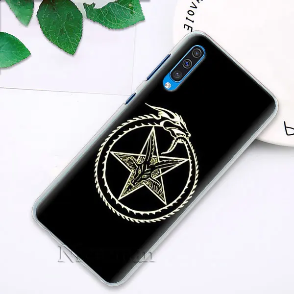 H12 Пентаграмма 666 демоническим, чехол для samsung Galaxy A10e A10 A10s A20 A20e A30s A40 A50 A50s A60 A70 A80 защитный чехол для телефона чехол - Цвет: H12