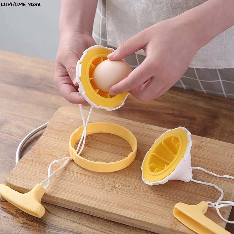 Portable Throw Egg Scrambler Golden Yolk Shaker Mixer Scramble Eggs Kitchen Cooking Tool | Дом и сад