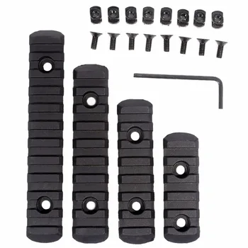 

Tactical Polymer Option Rail Section Keymod Picatinny Weaver Rail Set Handguard Rail Cover Airsoft Rifle Gun Accessories