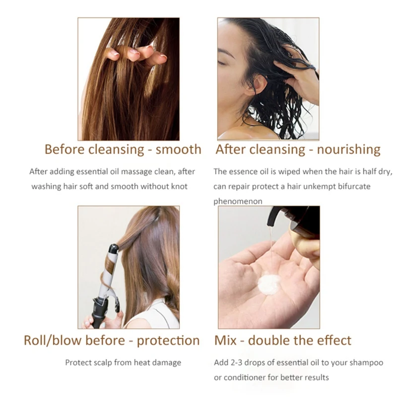Марокканский орех женьшень Уход за волосами эссенция лечение мужчин t для мужчин и женщин выпадение волос Быстрый мощный Уход за волосами эссенция