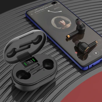 

For iPhone Samsung Huawei Xiaomi Bluetooth 5.0 Headphones HiFi Stereo In-Ear Earbuds Wireless Earphones Built-in Microphone call