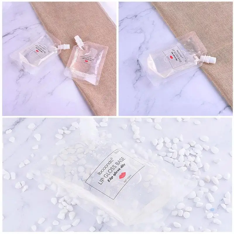 Clear Lip Gloss Base Oil DIY Lip Stick Material moisturizing matte Lipgloss Base Handmade Lip Gloss Tools 110g