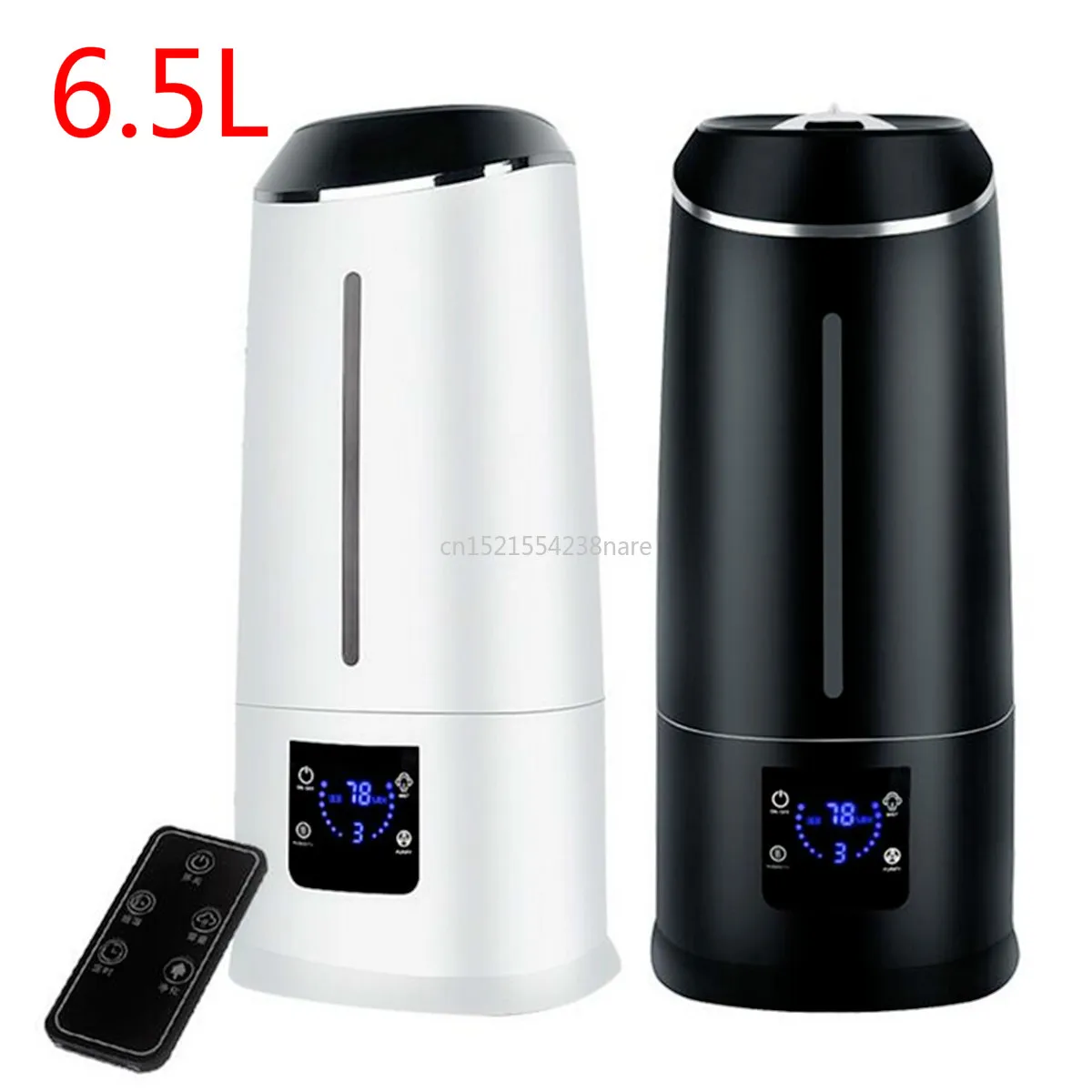 Günstige 22%, 6.5L Ultraschall luftbefeuchter Fernbedienung LCD Bildschirm Negativeion MistMaker Fogger Smart oder intelligente Timing Luftreiniger