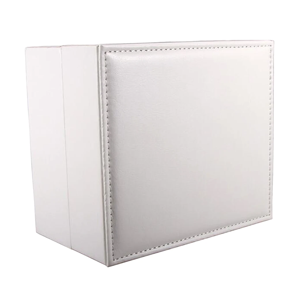 

PU Leather Wrist Watch Boxs Storage Case Jewelry Gift Packing Box 16x14x10cm