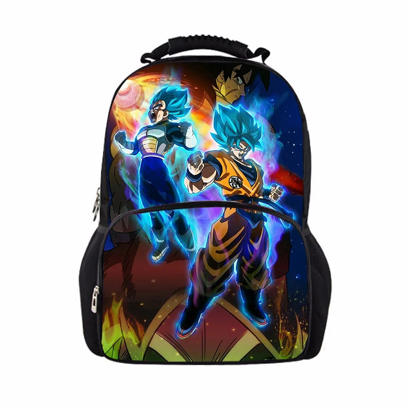 Модный рюкзак dragon ball broly, школьные сумки для девочек-подростков, корейский рюкзак для путешествий, женский и мужской рюкзак для ноутбука большой емкости