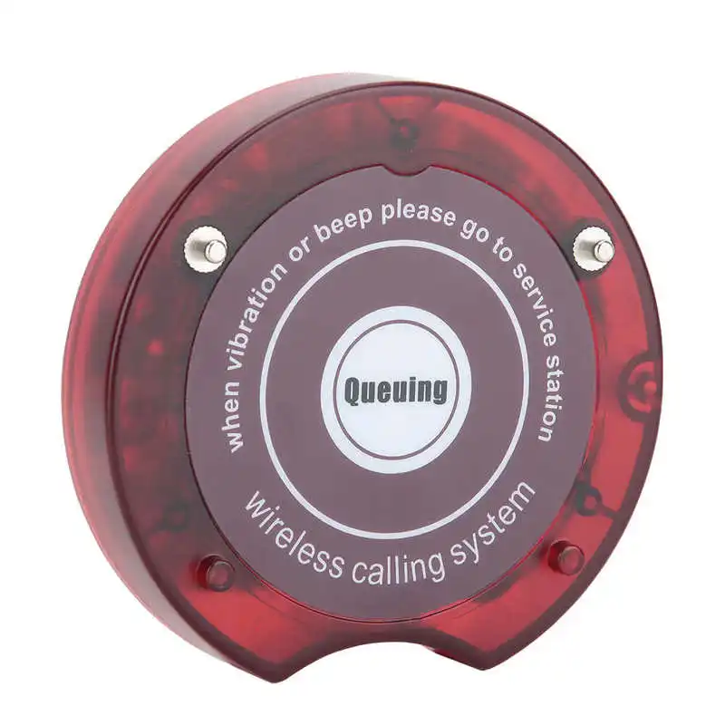 For SU-668 Pager 10 Pcs Long Distance Wireless Guest Paging Queuing System Receiver For Bar Church Nursery Rstaurant Cafe
