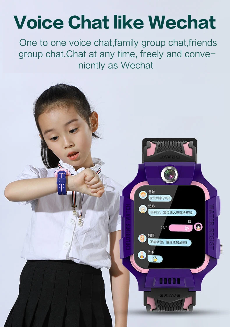 PROD 1005003481342070 Factory new model Compare with similar Items Q19
Smart Watch Wateproof Kids Smart Watch LBS Tracker Smartwatches SIM
Card Slot