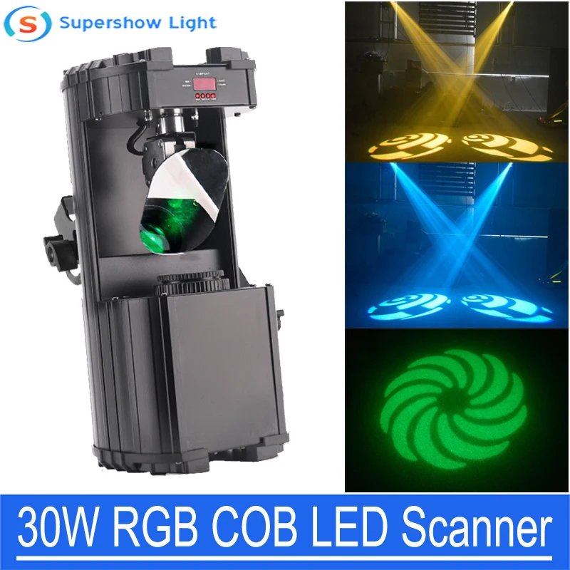 Оптовая продажа светодиодный сканер 30W COB RGB DJ светильник ing сценический для