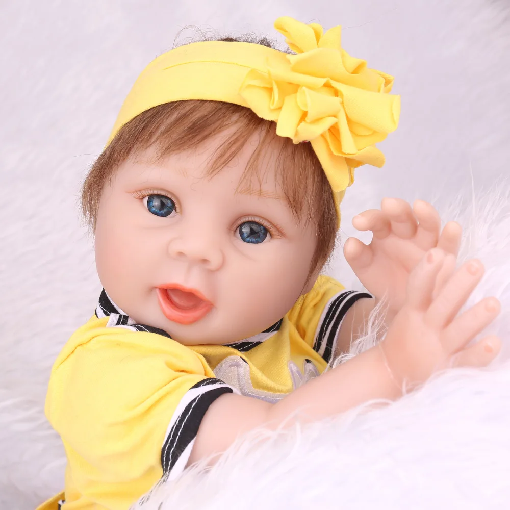 KAYDORA/силиконовые куклы Reborn Baby, 22 дюйма, 55 см, реалистичные игрушки для детей, игрушки для девочек, Menina Bebe Boneca, подарки на день рождения для малышей