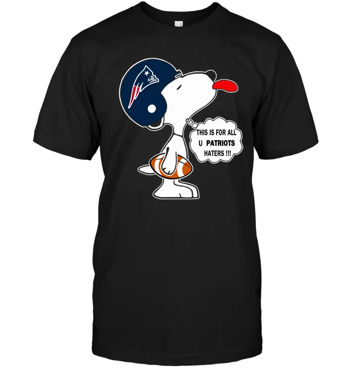 Это для всех U патриотов Haters (Snoopy) Футболка | Мужская одежда