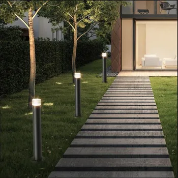 

IP65 Waterproof LED Lawn Lamp 10W 12W 15W COB LED Exterior Bollard Light AC85-265V Outdoor Floor Garden Courtyard Road Lighting