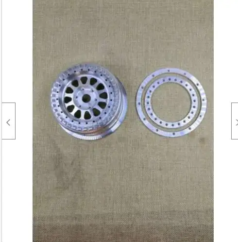 VITAVON CNC alumium bead lock wheel For Super Baja Rey SBR 1/6 all silver 1pc | Игрушки и хобби