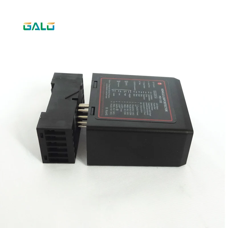 AC220V 50m Cable 12V 24V DC Inductive Vehicle Loop Detector Sensors For Liftmaster Sliding Swing Barrier Gate Opener