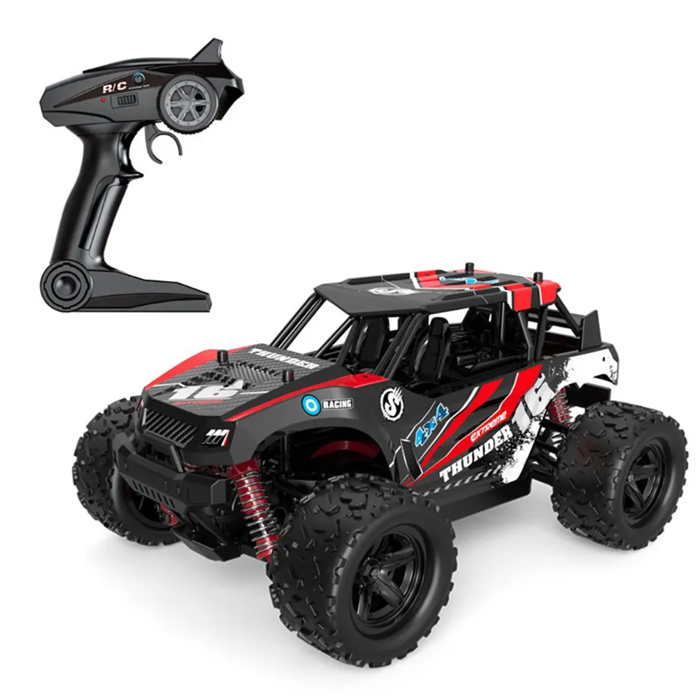 

Remote Control Car 1:18 Four-Wheel Drive Off-Road Truck 2.4G Children Electric Remote Control Car Model