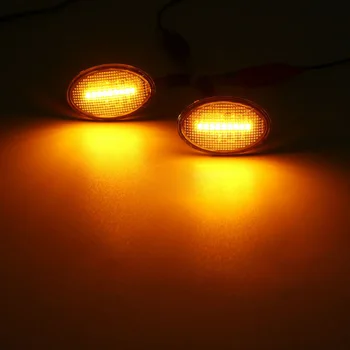 

Car Dynamic LED Side Indicator Repeater Light For Ford Fiesta MKIII 1989-1996 ABS+PC Car Side Indicator Lights