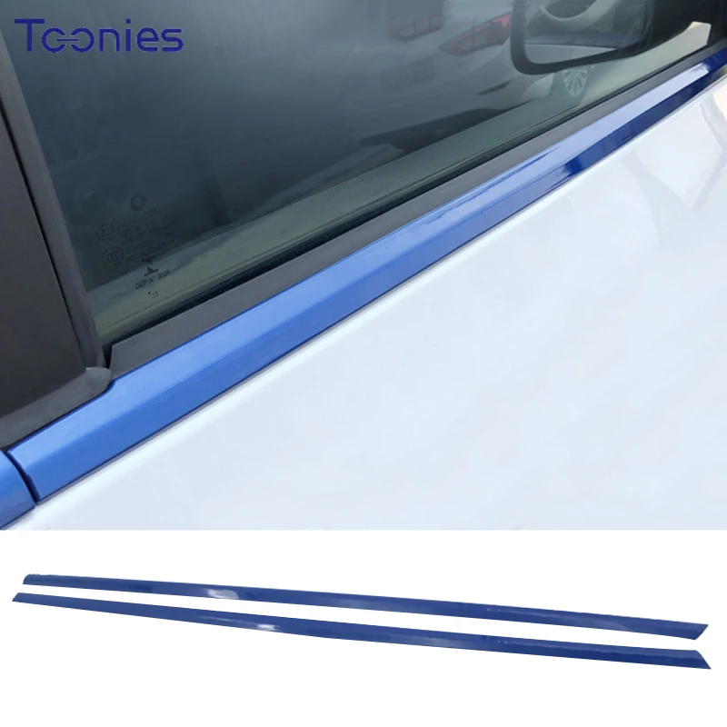 Abs Plastic Car Window Decorative Strip For Mercedes Smart 1519 New