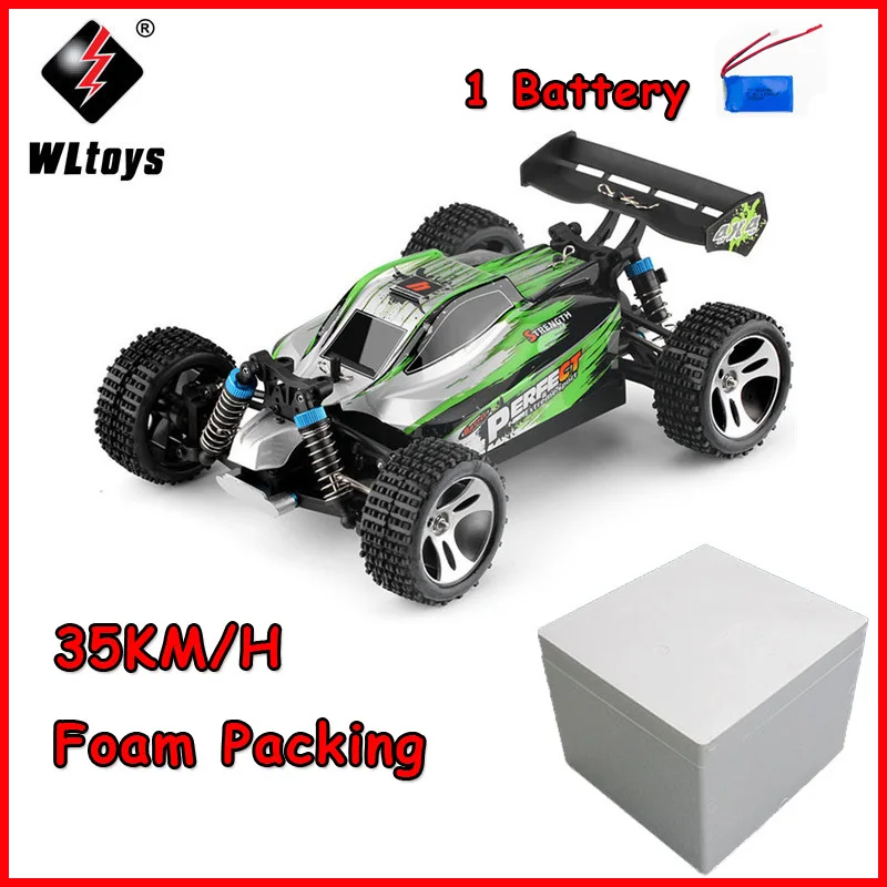 A959-A 35KM 1battery WLtoys A959-B 70 км/ч пульт дистанционного управления RC скоростная гоночная машинка внедорожная Заводская Прямая Лучшая цена Модернизированный RC автомобиль - Цвет: A959-A 35KM 1battery