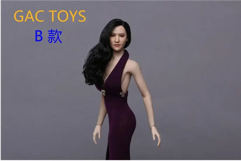 GACTOYS GC015 1/6 Волшебная сестра Liu Yifei красавица азиатская девочка Хрустальная голова лепить для 1" экшн-фигурка коллекция кукла игрушки подарок