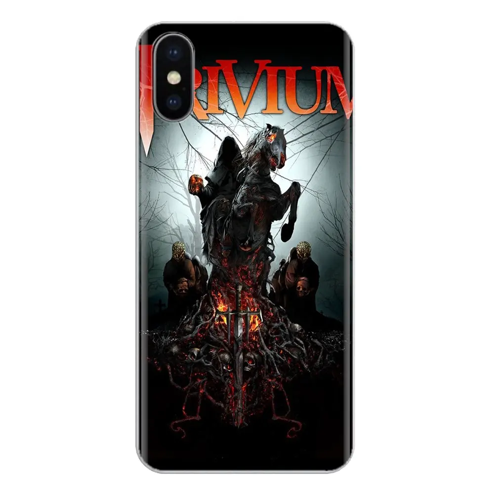 Металлический силиконовый чехол Trivium рок-группы для телефона Huawei Honor 7X V10 6C V9 6A Play 9