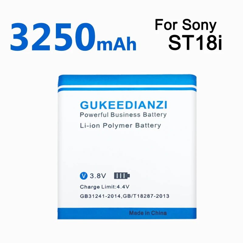 GUKEEDIANZI BA700 телефон батарея 3250 мАч для Sony Ericsson MT11i MT15i MK16i ST18i SO-03C Xperia Neo / Pro V \