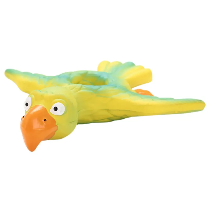 Забавные игрушки Птица крокодил латексная Жевательная собака игрушка животные пищат игрушки