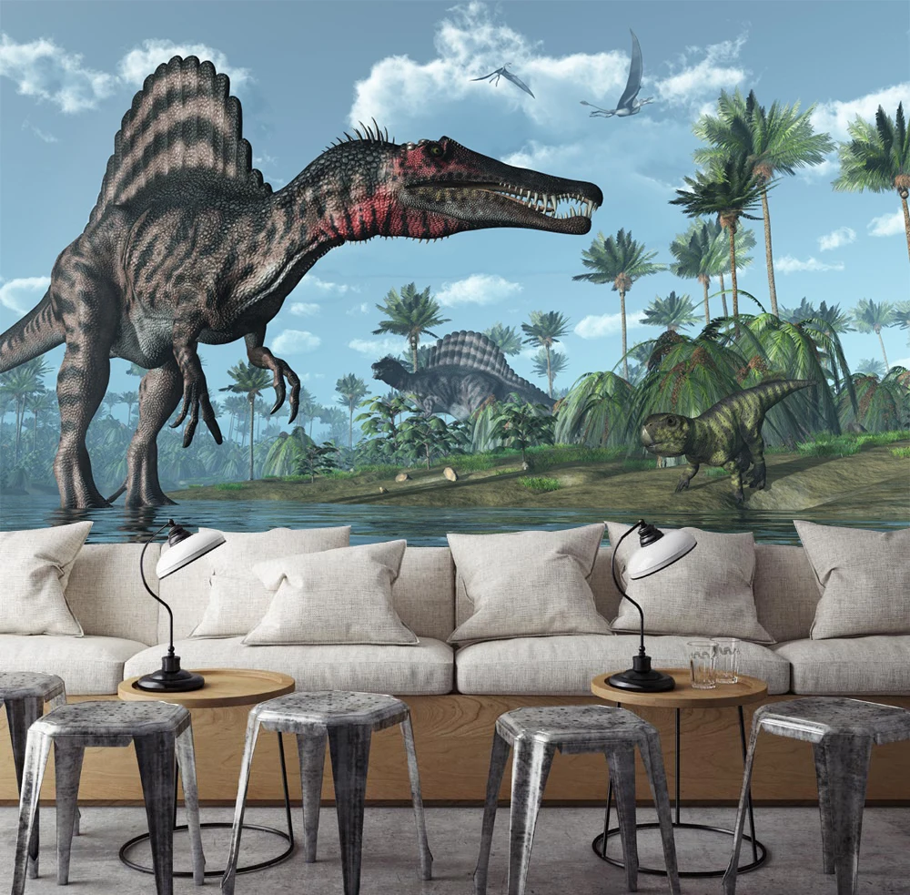 

[Self-Adhesive] 3D Dinosaur 905 Wall Paper mural Wall Print Decal Wall Murals