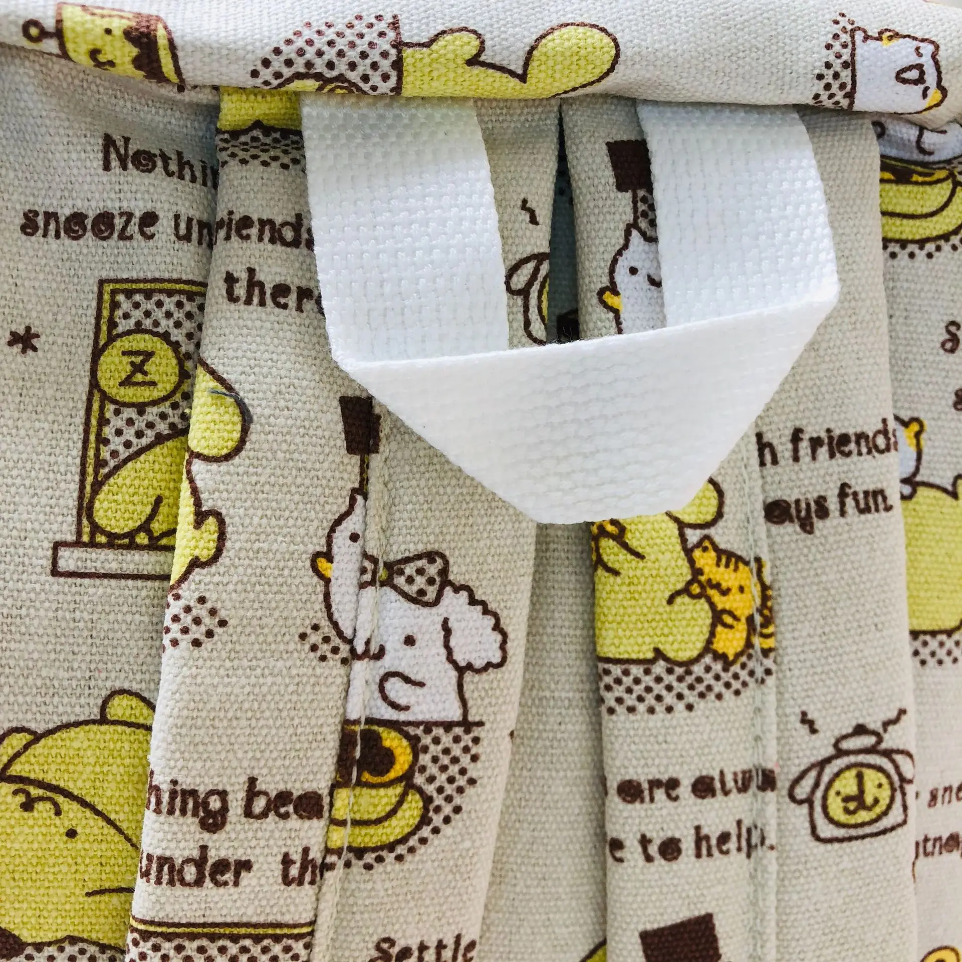 15*29*40 см 450 Марка pom-Pom Purin тапочки в виде персонажа аниме холщовый рюкзак дорожный плюшевая сумка в виде котенка