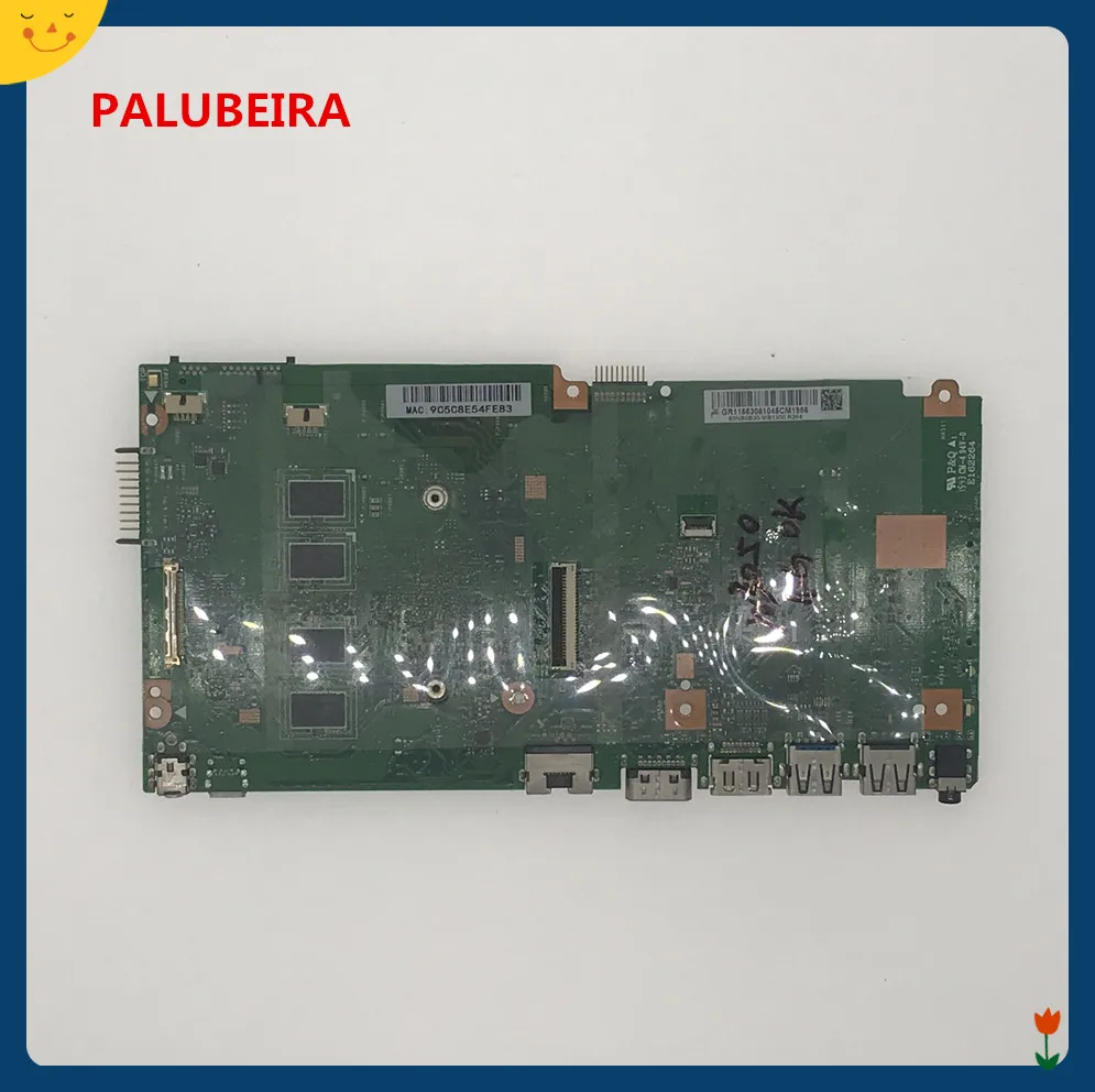 Материнская плата для ноутбука PALUBEIRA X540SA для ASUS VivoBook X540SA X540S X540 F540S с 4G ram N3050/N3150/N3050 cpu на бортовой плате