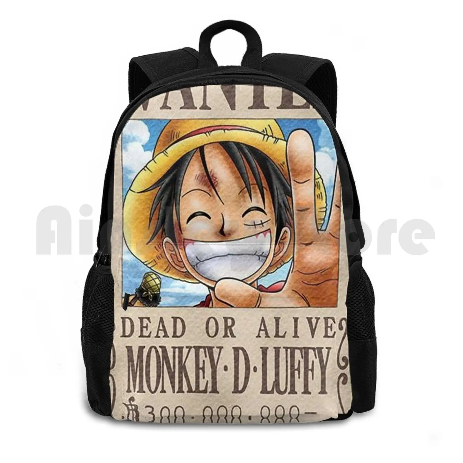 One Piece Luffy Outdoor Hiking Backpack 