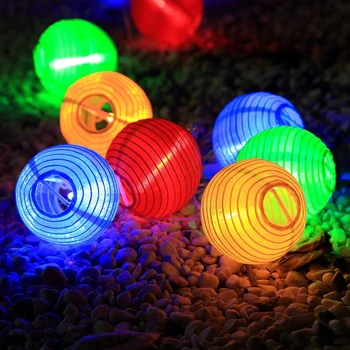 

Solar Fairy Lights Outdoor Solar Lights Garden Lights Warm White Lantern For Balcony Solar Lamp Garden Waterproof Lantern