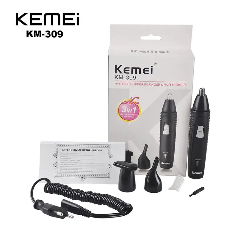 Kemei многофункциональная перезаряжаемая электробритва 3 в 1 для мужчин