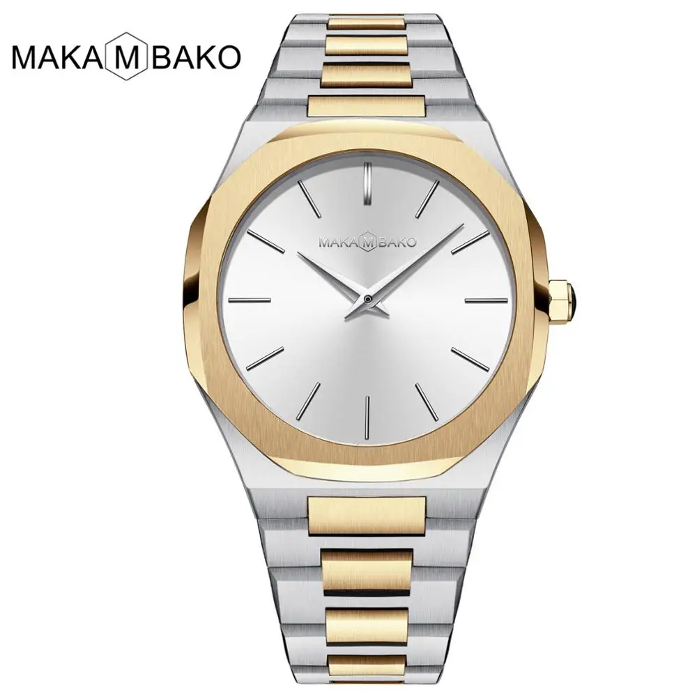 Japan Movement Waterproof Brand New Arrival Rose Gold Black Ladies Wrist Watches For Woman Wristwatches - Цвет: M5012-S8