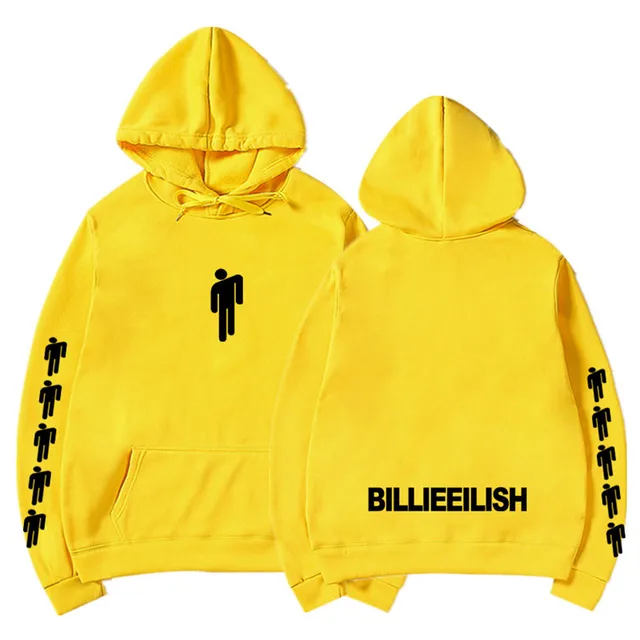 billie eilish neon hoodie