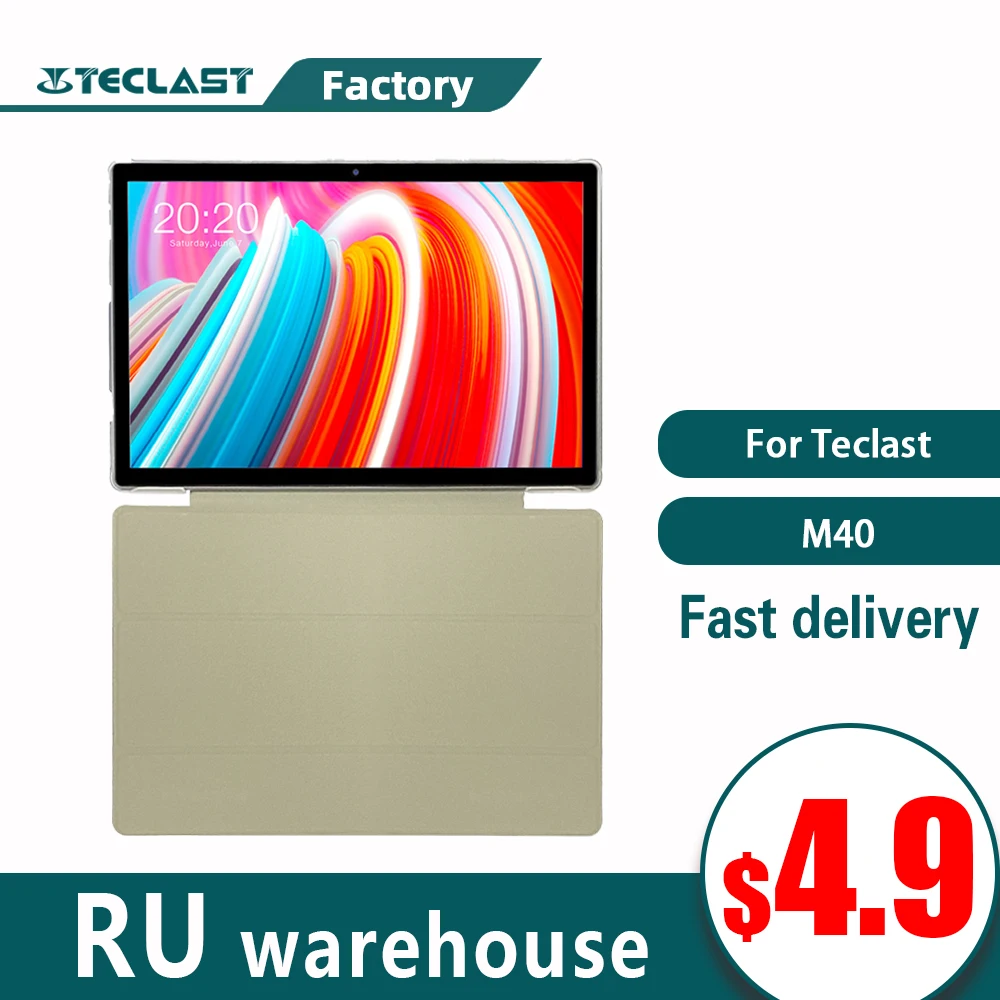 Оригинальный чехол для планшета Teclast 10 1 дюйма M40 резиновый защитный с защитой от