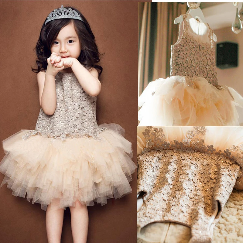 

Baby Girls Clothes Little Princess Lace Cake Tutu Sashes Dress Summer Clothes Kids Birthday Vestido Infantil Menina Baby Clothes