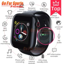 Montre connectée Z6S Z6 pour enfants, pour hommes et femmes, avec moniteur de fréquence cardiaque, carte SIM, Bluetooth, caméra de sommeil, pk A1 GT08 V8 Z7