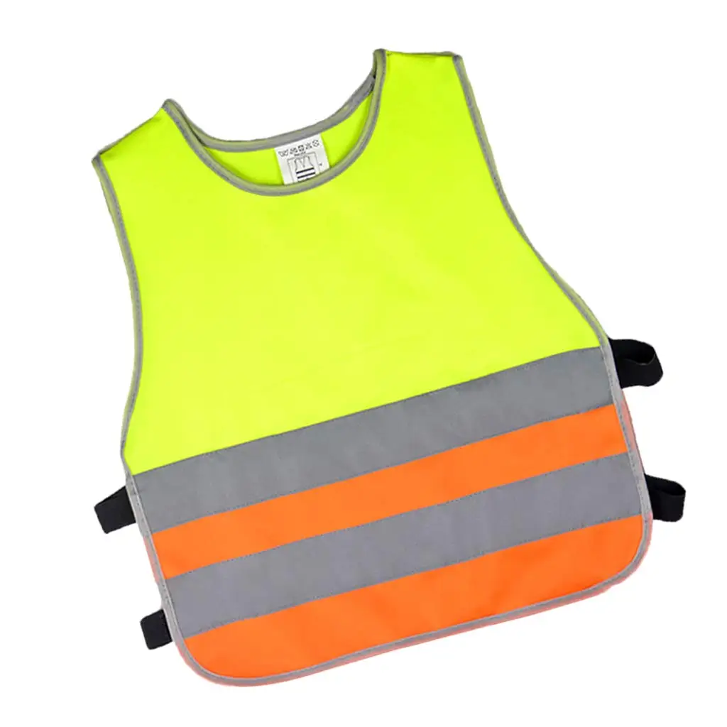 Reflective Safety Vest High Visibility Jacket Security Clothing For Children
