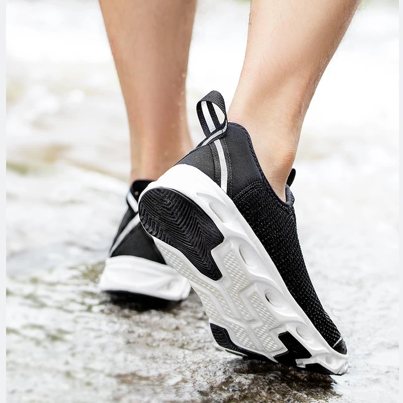Xiaomi Youpin ZAOFENG портативный нескользящий дышащий Открытый shoesLarge сетка дышащая быстрая дренажная, противоскользящая