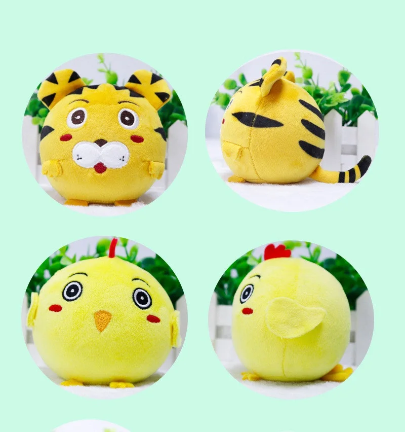 9cm Plush Squishy Animal Slow Rise Filled Animal Toy Squeezable Toy Soft Cute Relieve Stress