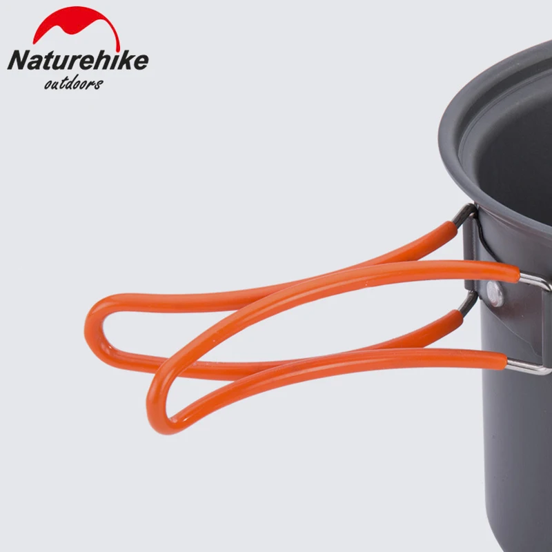 Naturehike для приготовления пищи чаша горшок плита духовка Набор Открытый Кемпинг посуда