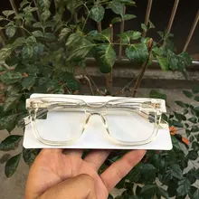 Женские прозрачные прямоугольные ацетатные оправы для очков