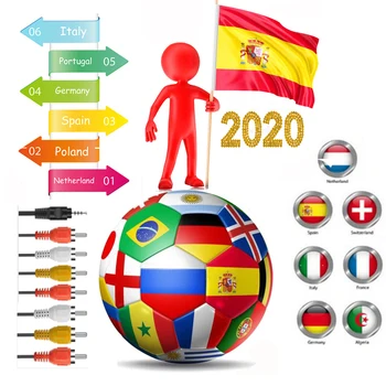 

Newest 2020most stable Europe cccam for spain portugal Satellite tv Receiver 6/7/8 lines WIFI FULL HD DVB-S2 ccams support
