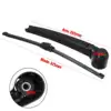 325mm Car Rear Windscreen Wipers Wiper Arm Blade For VW Polo 2005 55 2006 56 2007 57 2008 58 2009 1.2 1.4 1.9 TDi E S ► Photo 2/6